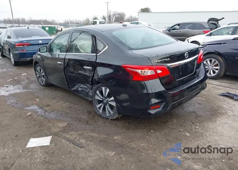 2019 Nissan Sentra Sv z USA, uszkodzony, nr VIN 3N1AB7AP1KY257599
